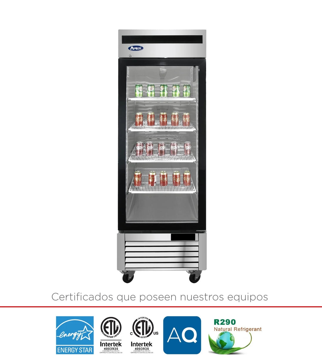 REFRIGERADORES DE EXHIBICIÓN VERTICAL ATOSA
