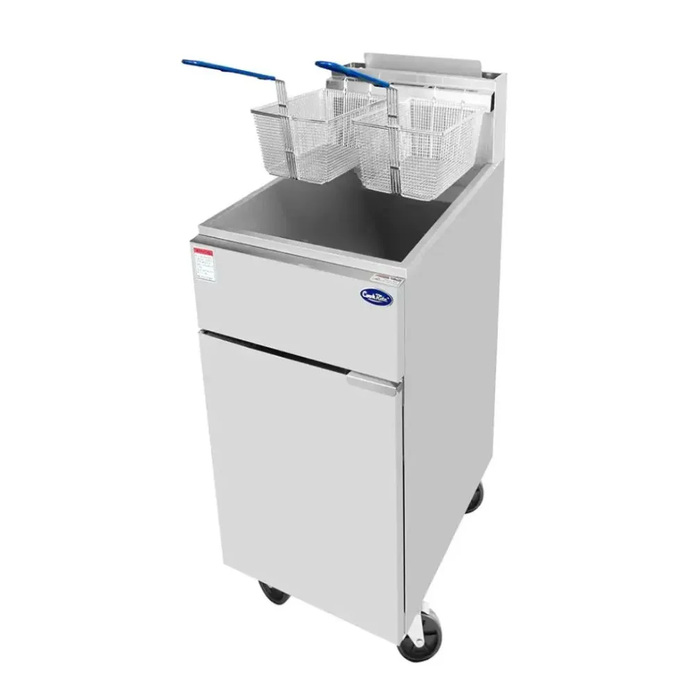 FREIDORA DE 2 TANQUES INDEPENDIENTES A GAS